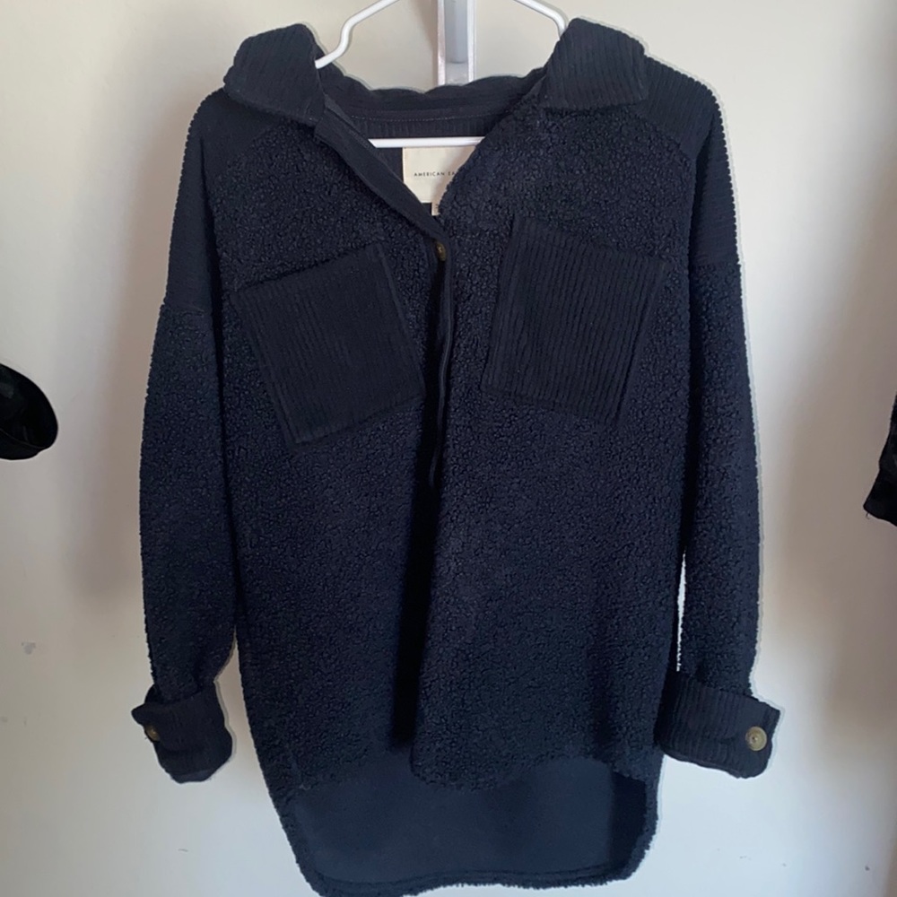 Brand- American Eagle, Color- Dark blue, Size- XS